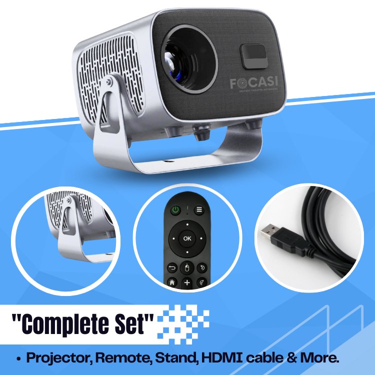 Focasi 310 Projector for Home HD Android - FOCASI