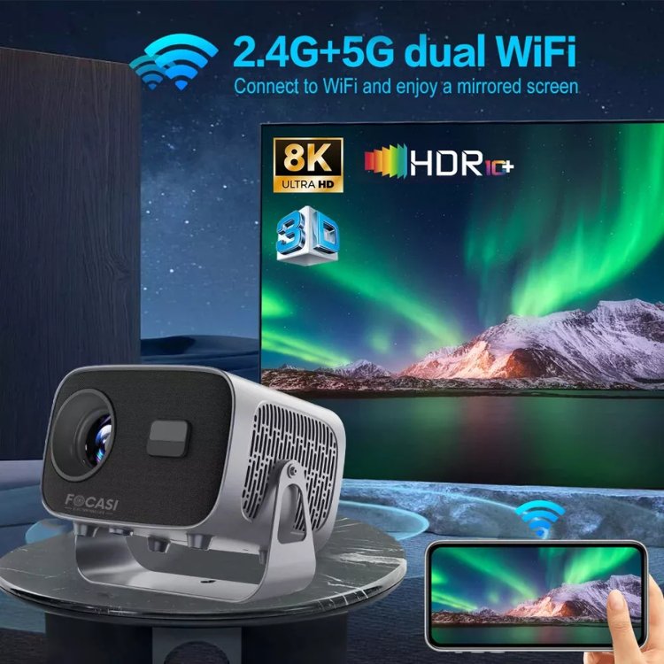 Focasi 310 Projector for Home HD Android - FOCASI