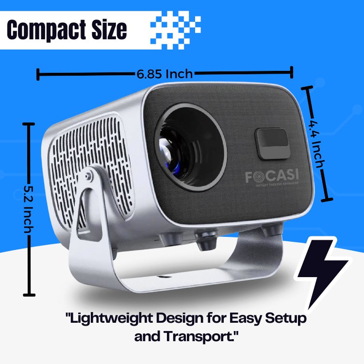 Focasi 310 Projector for Home HD Android - FOCASI