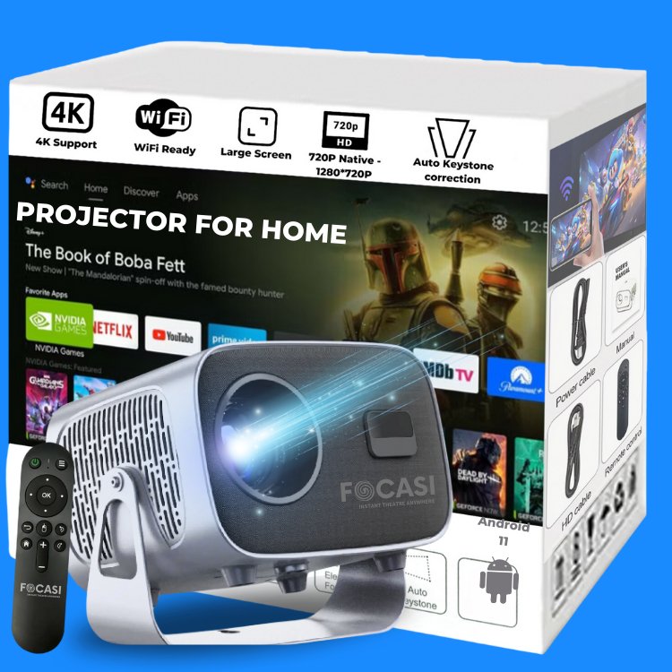 Focasi 310 Projector for Home HD Android - FOCASI